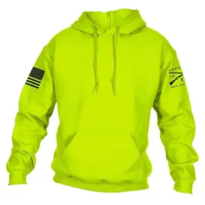Basic Hoodie - Safety Green