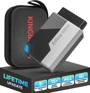 KINGBOLEN Ediag Elite OBD2 Bluetooth Scanner – Bi-Directional All-System Diagnostics, 15+ Hot Resets, CANFD, FCA AutoAuth, No Subscription & Lifetime Updates