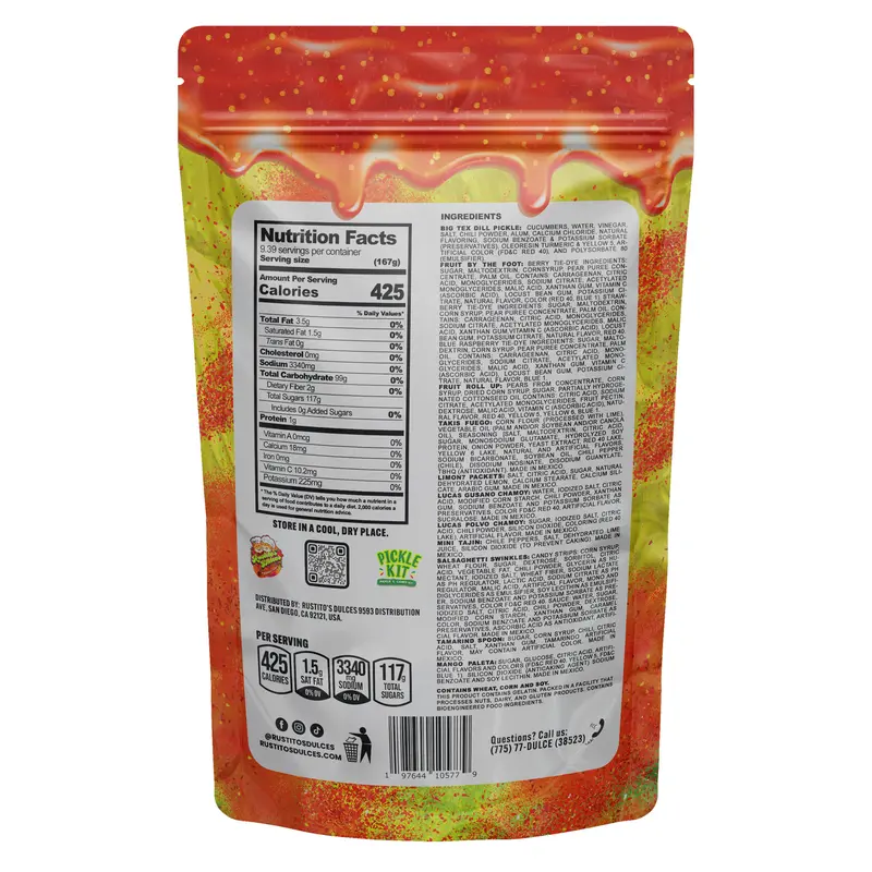 Big Tex Chamoy Pickle Kit - The Ultimate Sweet and Spicy Viral Snack Experience 3