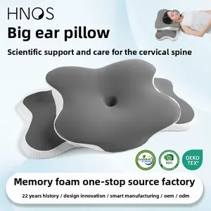 New Slow Rebound Memory Foam Pillow Solid Color Slow Rebound Deep Sleep Memory Pillow Adult Side Sleep Cervical Pillow