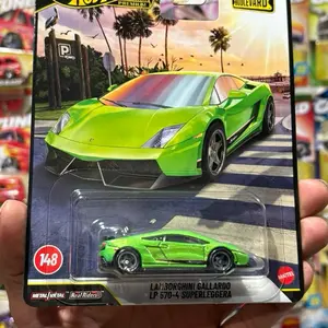 Boulevard Premium Green Lamborghini Gallardo Diecast car 1:64 scale