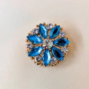 Flower Crystal Hijab Magnet