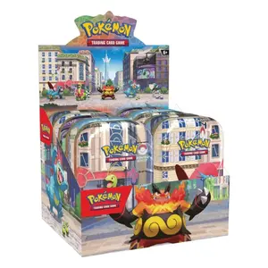 Pokémon TCG Lumiose City Mini Tin - Factory Sealed, 2 Non-Sports Trading Card Booster Packs