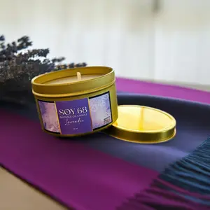MOISTURIZER CANDLE: 8 Oz (Round)(24 Each/Box)