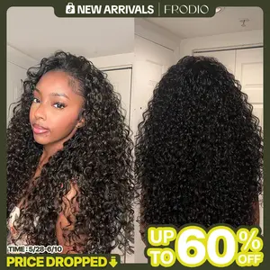 Frodio Veralux™ Blend Human Hair Shaggy Waves 3-in-1 Half Wig
