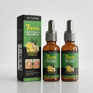 JAYSUING 7-Day Nail Fungus Treatment & Nail Growth Serum I Ginger Foot Spray & Plant Essential Oil Essence for Day Nail Treatment-Cosmetic Nourishing Strengthener Oil,AntiInfection Care & Toenail Repair fingernail support natural Plant formula