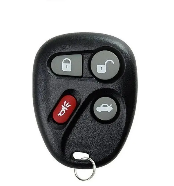 4 Button Remote Keyless Fob Compatible with GM Vehicles 2001 - 2007 - K0BLEAR1XT