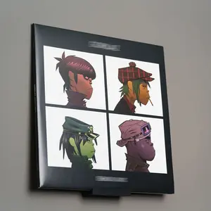 Vinyl Record Wall Mount Display Rack, Wall Mounted Organizer, Home Decor Accessory, Convenient Storage Base, Ideal Gift for Vinyl Collectors and Music Lovers