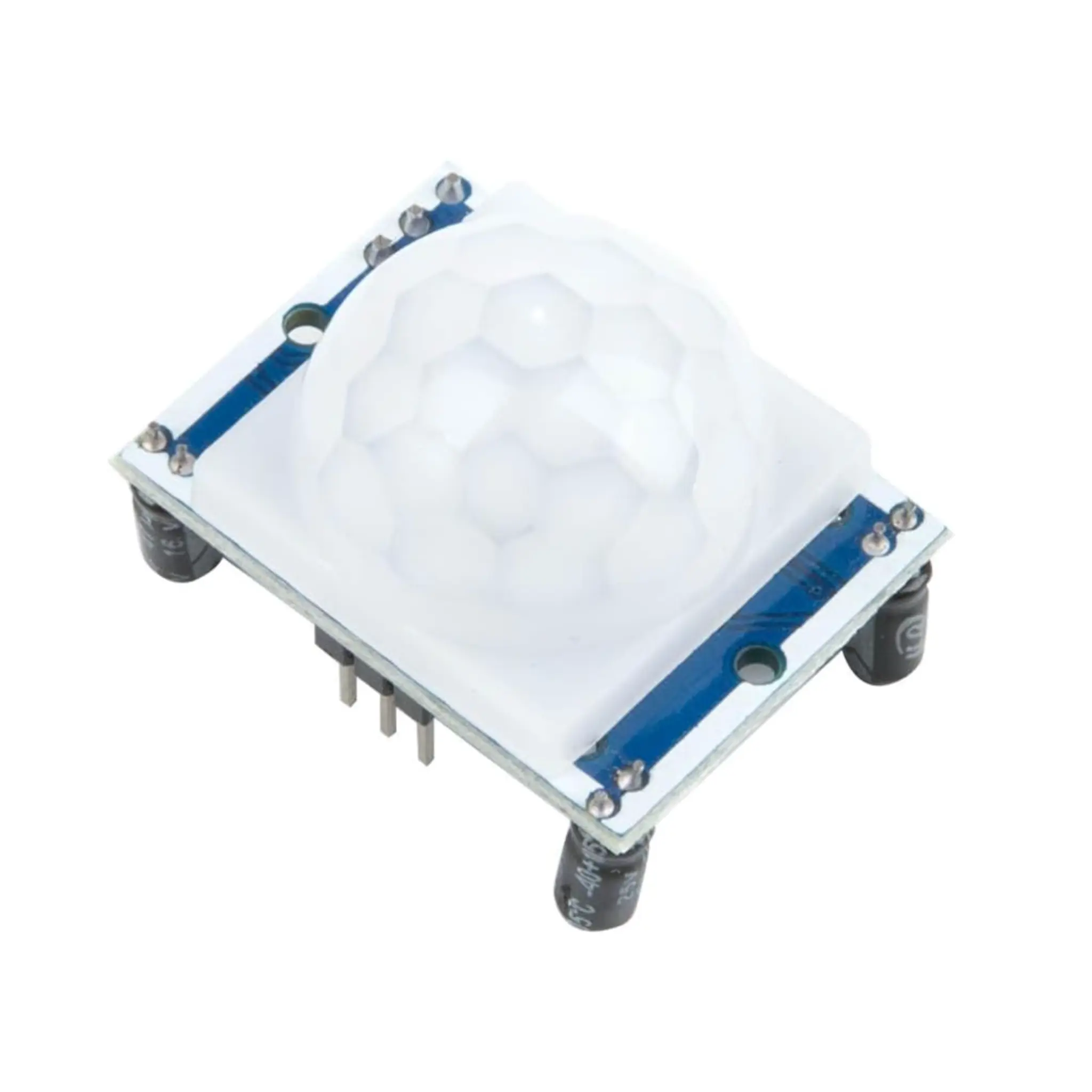 ST SHILLEHTEK HC-SR501 Plastic Infrared PIR Motion Sensor - Adjustable Sensitivity, Detects Motion, DC Power Supply, Digital Output, Compatible with Arduino & Raspberry Pi, for Rooms, Ideal for DIY Enthusiasts