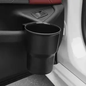 Car Water Cup Holder, 1 Count Multifunctional Car Water Cup Holder, Mobile Phone Holder & Trash Can for Car, Car Cup Holders