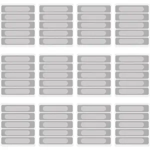 48 Counts Window Weep Hole Screen Patch, Fiberglass Window Screen Restoration Patches