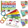 Bambino Tree Phonics Flash Cards - Learn to Read Phonics with Color Coded Levels - Educational Flashcards covers Letter Sounds, Digraphs, CVC Blends, Long Vowel Sounds and more for ages 4-8