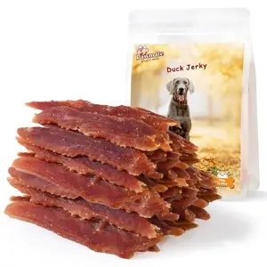 Pawmate 10.5oz Natural Duck Jerky Dog Treats - High Protein & Hypoallergenic Chews