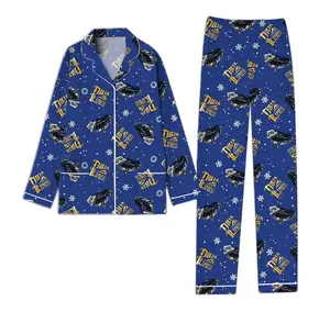 Magical Midnight Train Pajamas for Boys & Girls – Soft Satin Express Sleepwear, Train Lover Birthday Gift, Kids & Adult Family Matching PJs