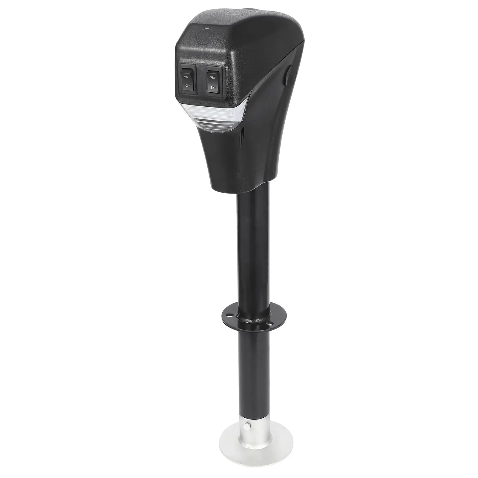 GARVEE 3500 lbs Electric Power Tongue Jack, 12V Electric Trailer Jack with LED Light, 18" Vertical Range, 30 AMPS of Power for Lifting RV Trailer, Horse Trailer, Utility Trailer, Yacht Trailer ﻿