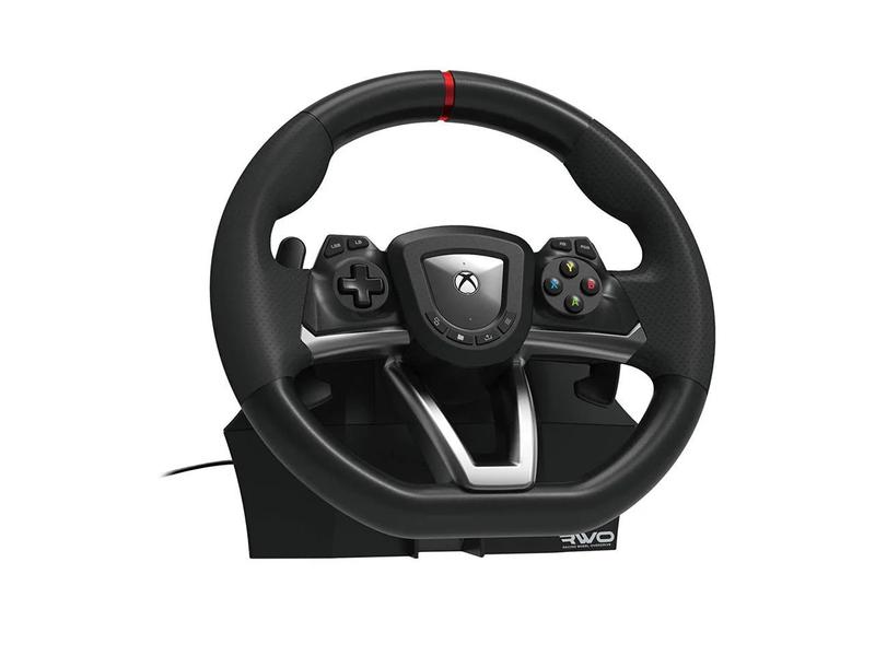 Hori - Black, Xbox Series X/S and Multi-Platform, Overdrive, Wired Video Game Racing Wheel