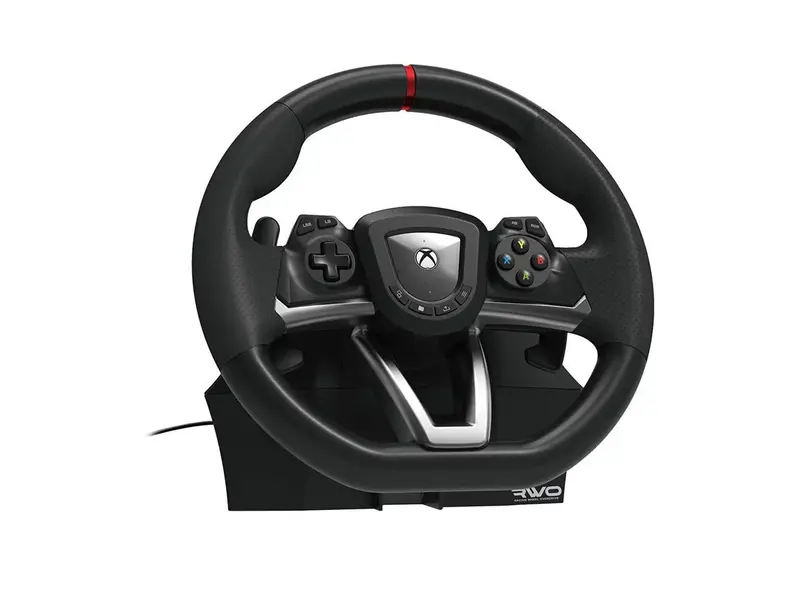 Hori - Black, Xbox Series X/S and Multi-Platform, Overdrive, Wired Video Game Racing Wheel