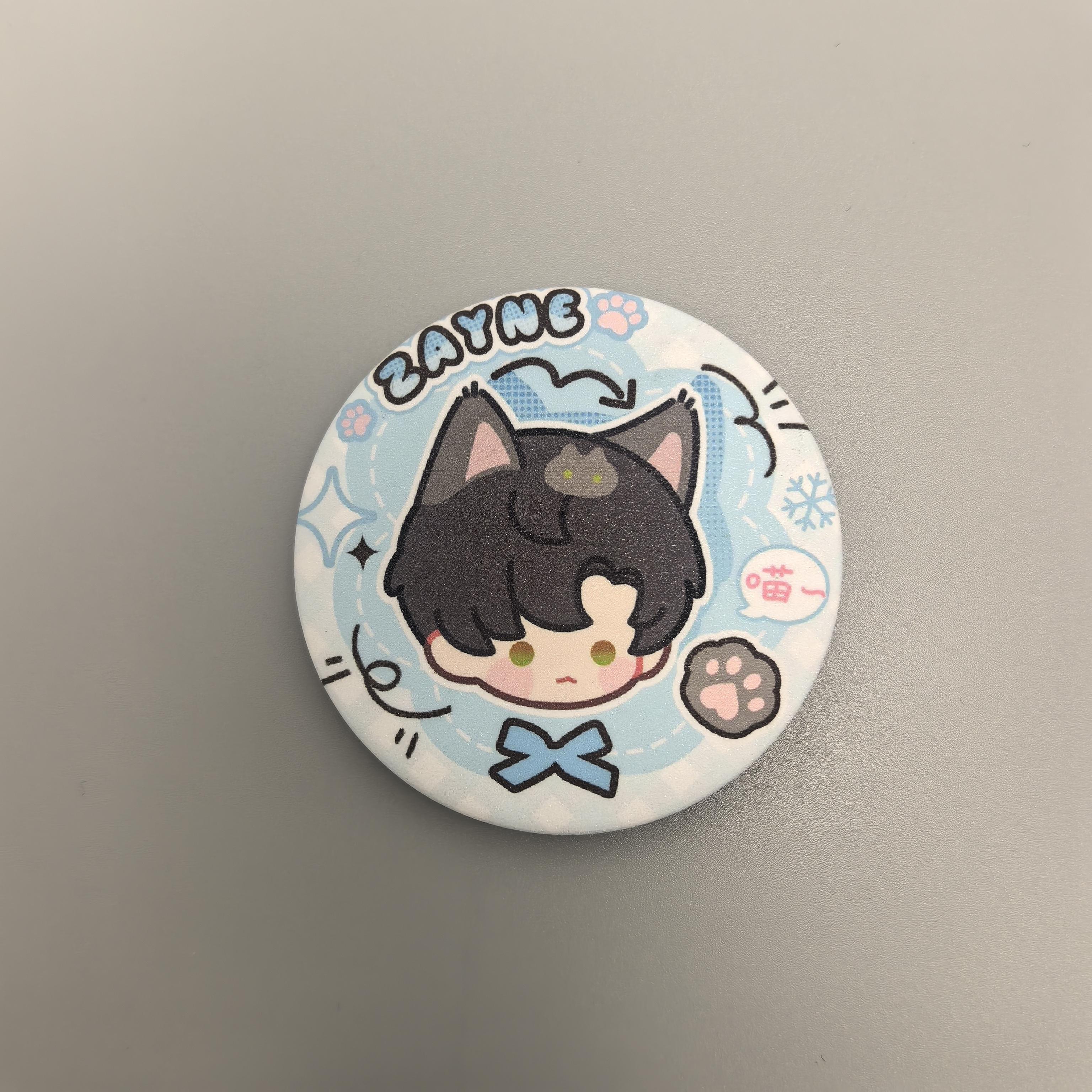 Love and Deepspace cat ear badges: Sylus Zayne Xavier Rafayel Caleb