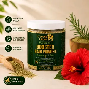 Hair Booster Powder – Herbal Blend for Hair Growth | Add to Oils, Masks & Shampoos | 8 oz
