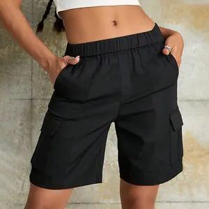 Girls/Teen Cargo Shorts pants Outdoor Casual Style Pockets Fashion Comfortable Breathable Sports Outdoor for summer Ages 8–16