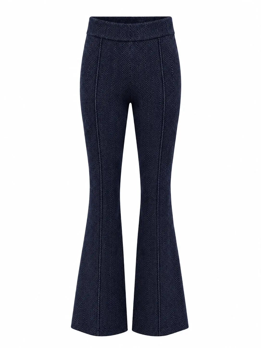 Tailored Herringbone Pants