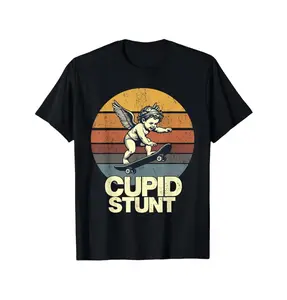 Cupid Stunt Rainbow Shirt, The Latest Men's Pure T-shirt, From Cupid in 2025, Beach Travel Parties Menswear Cotton