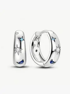 Fashion Star & Moon Design Earrings, Constellation Earring, Fashion Jewelry for Party, Daily Clothing Decor, Trendy All-match & Exquisite Jewelry for Birthday Gift