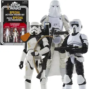 STAR WARS The Vintage Collection Stormtroopers of The Empire, 3.75 Inch Premium Collectible Action Figure 3-Pack