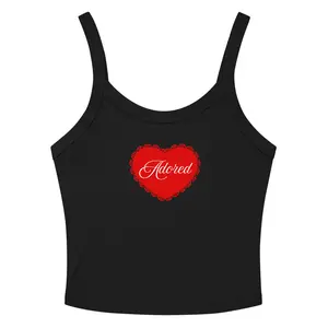 Adored micro-rib tank top