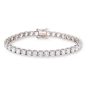 Radiance by Absolute™ Round Magic Magnet Clasp Line Bracelet