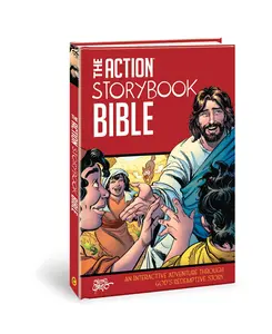 The Action Storybook Bible: An Interactive Adventure Through God's Redemptive Story -- Catherine DeVries - Hardcover