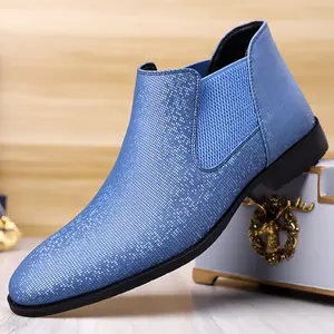 DINAOR Men's High-top Vitality Boots Unique Design Comfortable Versatile Casual Boots