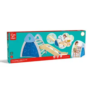 4-in-1 Climb ''n'' Slide Gym Set
