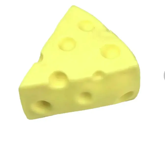 Cheese Squeeze Stress Relief Realistic Cheese Slice