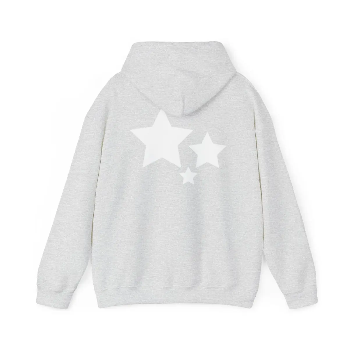 3 White Stars Hooded Sweatshirt