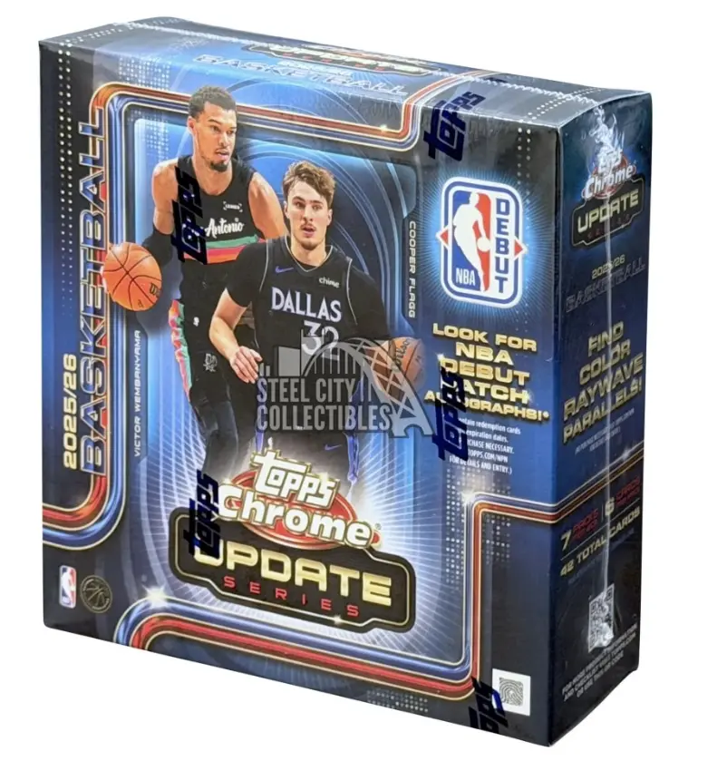 2025-26 TOPPS CHROME UPDATE Basketball MEGA BOX SEALED (1)