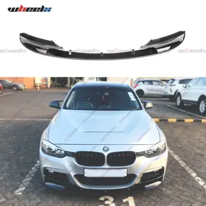 BMW front bumper lip suitable for 2012-2018 BMW F30 3 Series M Sport version carbon fiber front bumper lip spoiler