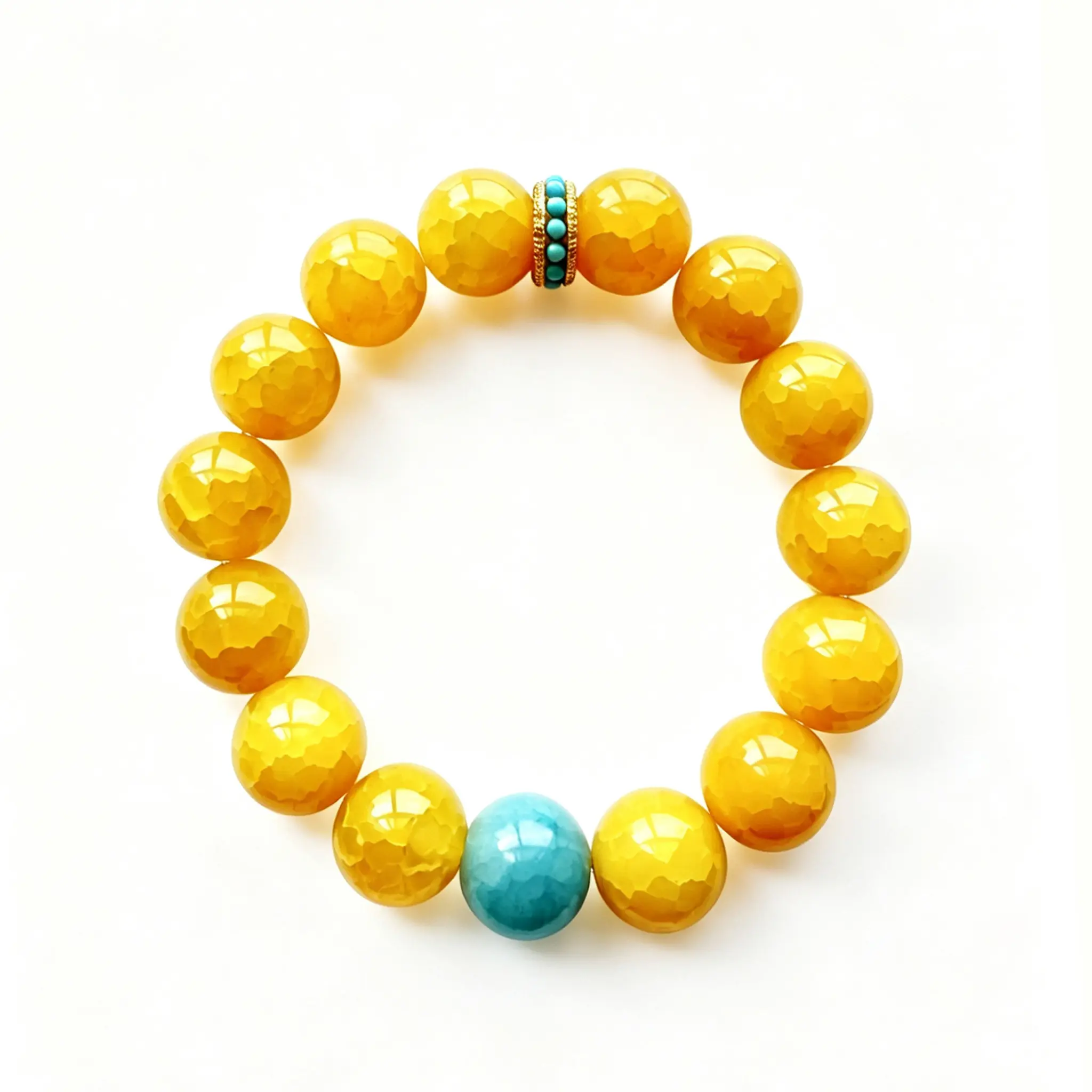 Golden Fortune Bead-Attracting Costume Jewelry Bracelet for Fashion Accessories Enthusiasts