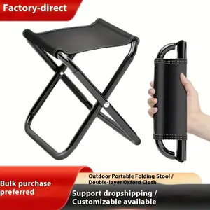 2025 Foldable Camping Stool Portable Lightweight with Carry Bag for Outdoor Fishing Travel Hiking Beach Garden Compact Mini Chair for Adults Kids