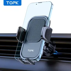 Car Air Outlet Phone Holder Mount, 360 Degree Rotatable Cellphone Rack, One Hand Operation Smartphone Navigation Bracket, Universal Car Interior Phone Stand, Vent Mount, Rotating Car Mount, Car Accessories 2024