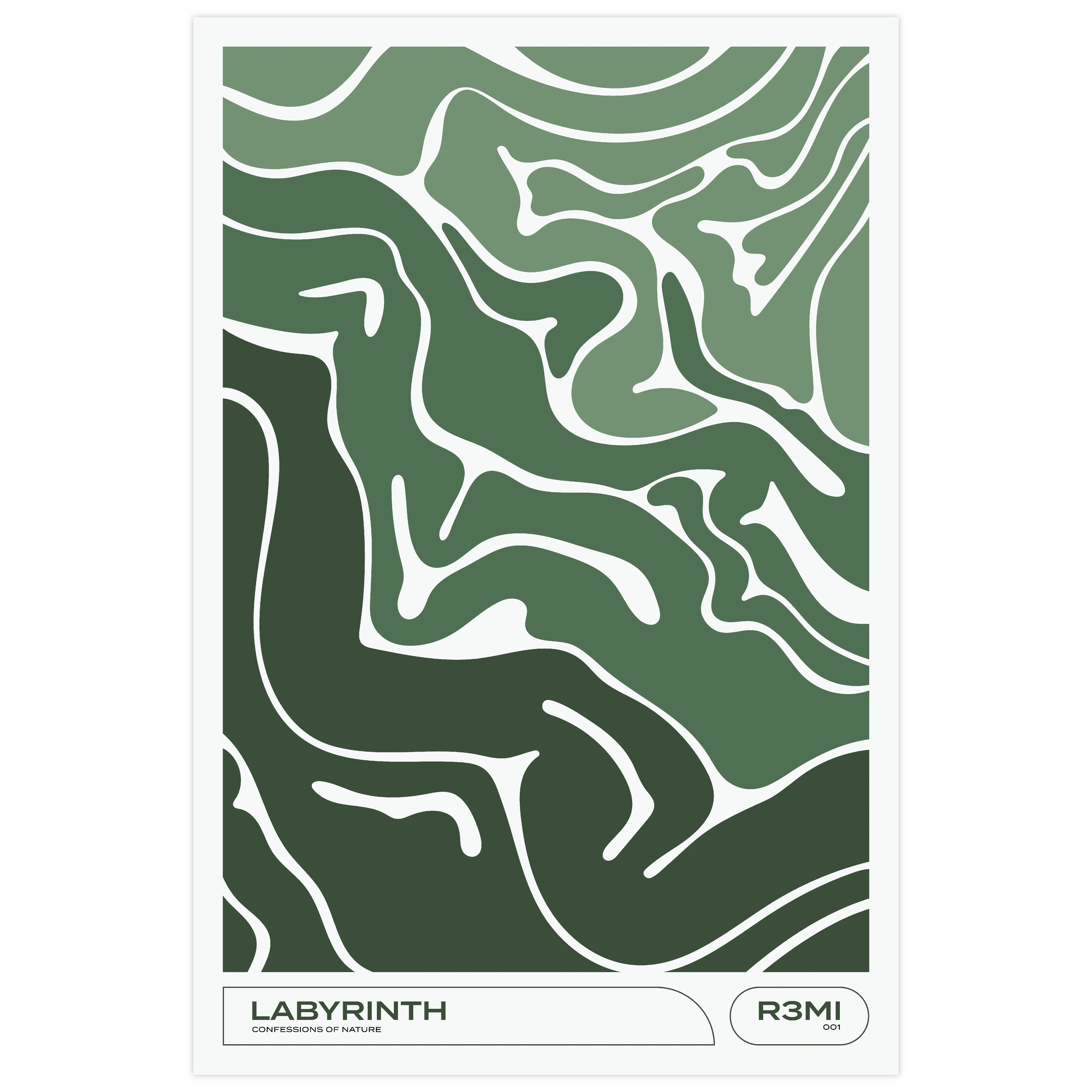 Labyrinth | Illustration Print Poster