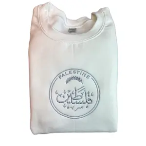 Vintage Palestine Embroidered Sweatshirt