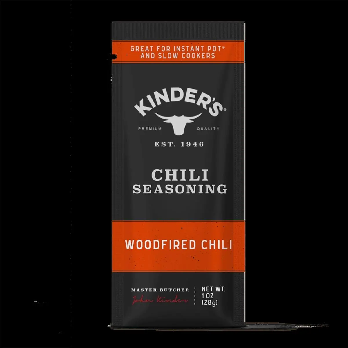 Kinders Woodfired Flavor Chili Seasoning Mix, 1 oz - Pack of 15