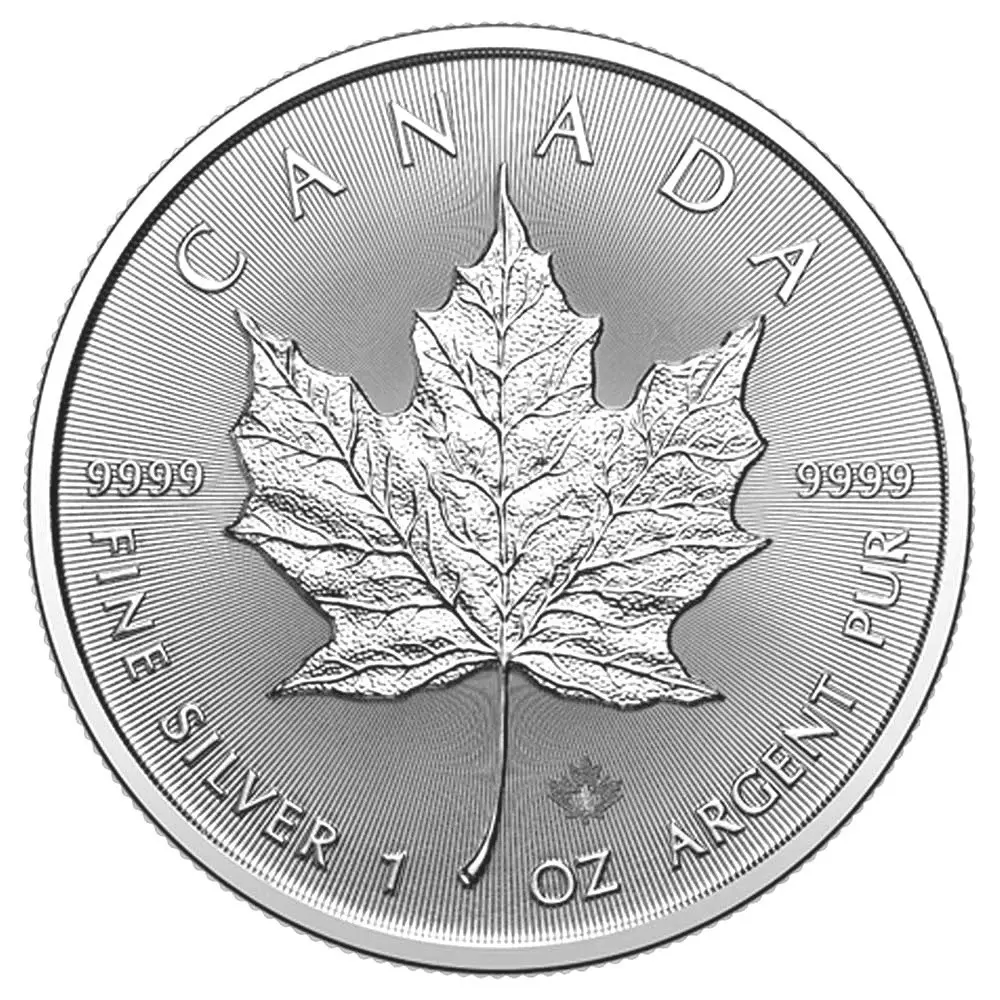2026 1 oz Canada 9999 Fine Silver Maple Leaf $5 Coin BU