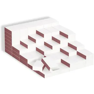 120pcs Blank Matches Boxes for DIY Craft, 2.28x1.41x0.59in White Small Storage Container Bulk Matchboxes with Double-Sided Strikers for Wedding & Birthday Party Favor Supplies, Empty Matchboxes