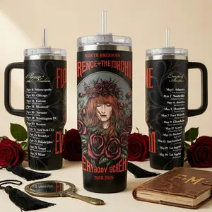 Florence + The Machine Tour 2026 Tumbler, 20oz & 40oz Travel Mug