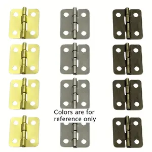 Mini hinge - Door Hardware, Mini retro decorative hinge, suitable for handicrafts, wooden boxes, jewelry cases, cabinets and DIY accessories.