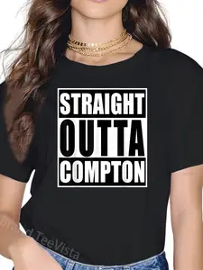 100% Cotton Straight Out Of Compton Funny Graphic T-Shirt