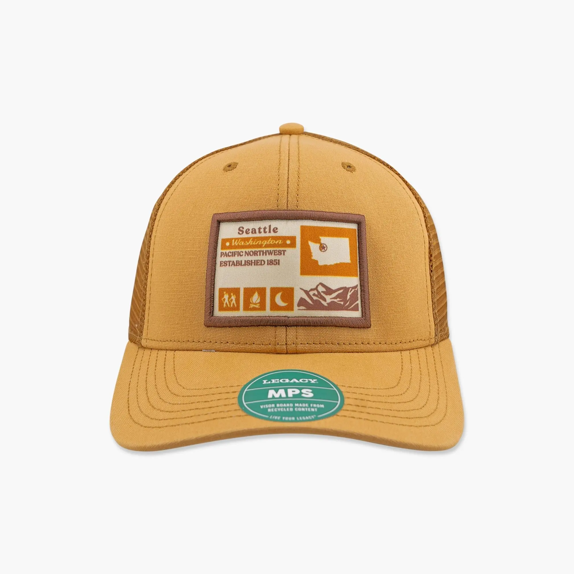 Trail Overview Ochre Seattle Snapback