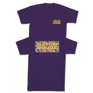 Baton Rouge Camo Tee, Graphic Tee, Cormfort color Tee, Clean Look, Goes with Anything, Everyday Basic, Never Outdated
